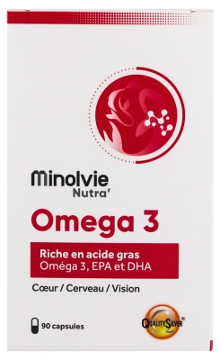 Minolvie Nutra Omega 3 90 Caps