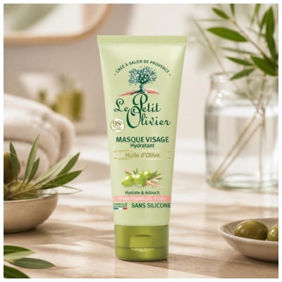 Le Petit Olivier Maschera Viso Idratante All'olio D'oliva 75 ml