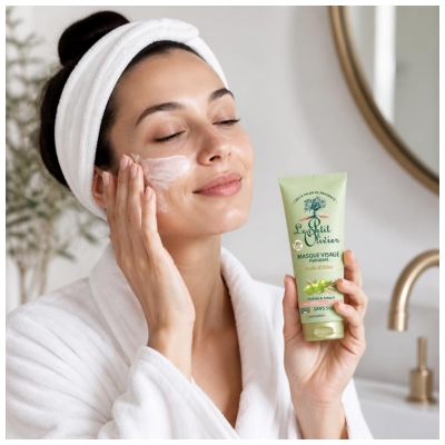 Le Petit Olivier Maschera Viso Idratante All'olio D'oliva 75 ml