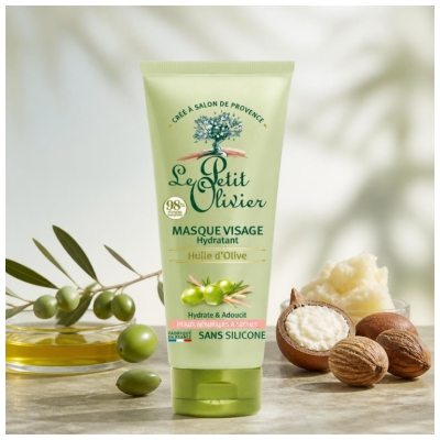 Le Petit Olivier Maschera Viso Idratante All'olio D'oliva 75 ml