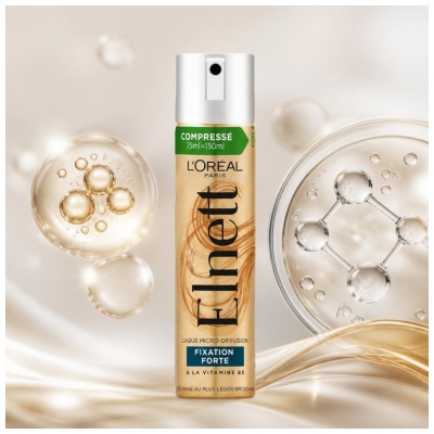 L'Oréal Paris Elnett Komprimerad Stark Hållfasthet Hårspray 75 ml