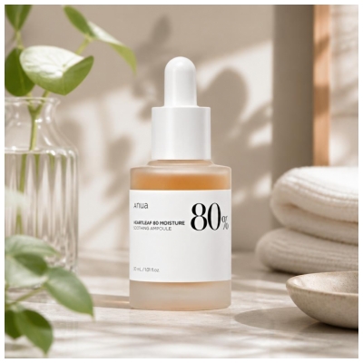 Anua Heartleaf 80 Moisture Ampoule Visage 30 ml