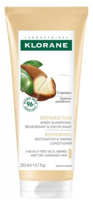 Klorane Herstellende Conditioner Regenererend & Disciplinerend met Cupuaçu 200 ml