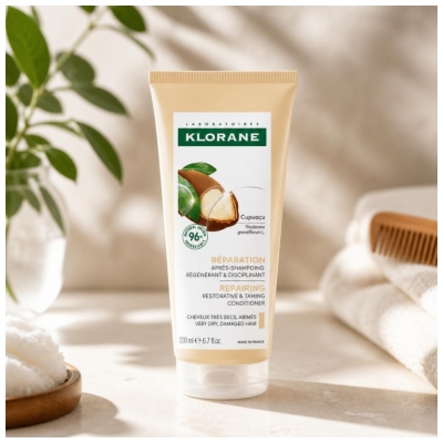 Klorane Korjaava & Muotoileva Hoitoaine Cupuaçulla 200 ml
