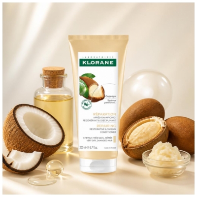 Klorane Korjaava & Muotoileva Hoitoaine Cupuaçulla 200 ml