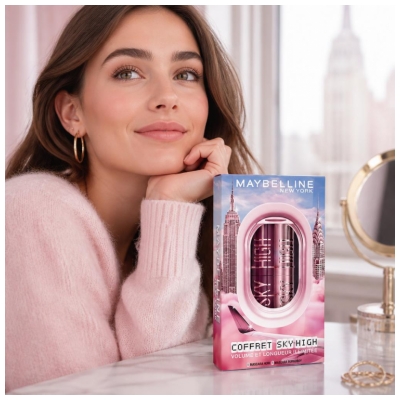 Set Maybelline New York Sky High Volum și Lungime Nelimitată