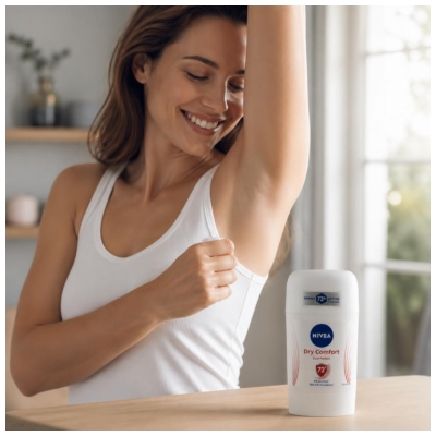 Nivea Dry Comfort Dual Protect Desodorante Antitranspirante 72H 50 ml
