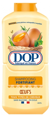 Dop Shampoing Fortifiant Oeufs Tous Types de Cheveux 480 ml