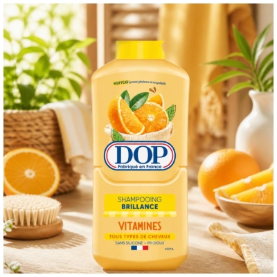 Dop Glans Shampoo Vitaminer Alle Hårtyper 480 ml