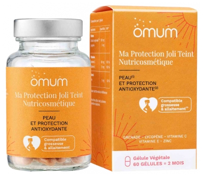 Omum Mano Apsauga Gražus Veido Nutricosmetic 60 Kapsulės