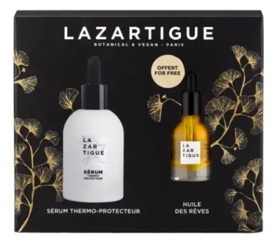 Lazartigue Exceptionel Serum Varmebeskyttende 50 ml + Drømmenes Olie Nærende Tør Olie 10 ml Gave