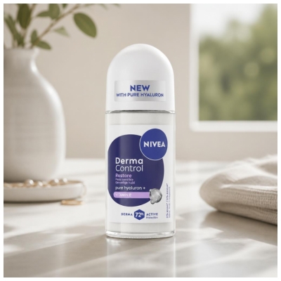 Nivea Derma Control Restore Antiperspirant 72H Roll-On 50 ml