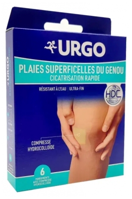 Urgo Ginocchio a Guarigione Rapida 6 Pansements 