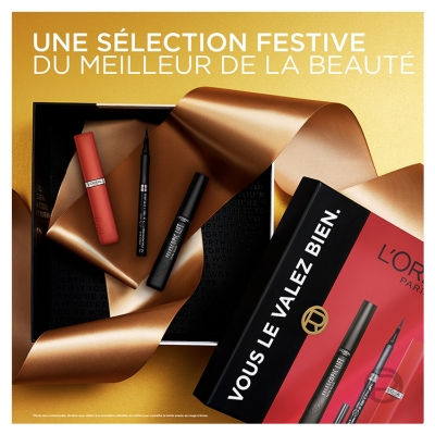 L'Oréal Paris Coffret Telescopic Lift 10 ml + Infaillible Grip Liner 1 g + Infaillible Matte Resistance 420 Rouge Paris 5 ml