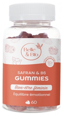 Belle & Bio Șofran & B6 60 Gummies