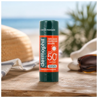 Dermophil Indien Sonnenschutz-Lippenstift SPF50 4 g