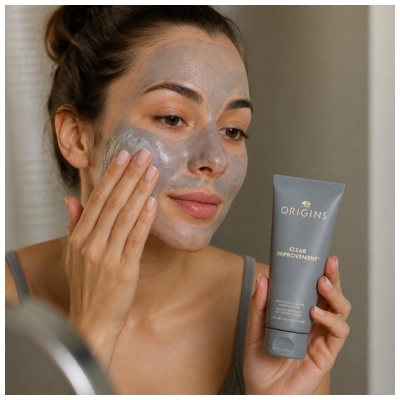 Origins Clear Improvement Eksfolierende Anti-Hudorme Maske 75 ml