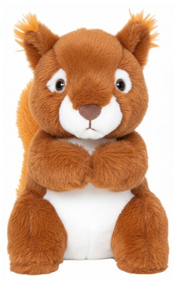 Plic Care Peluche Chaud/Froid Noisette l'Écureuil