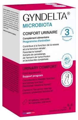 Laboratoire CCD Gyndelta Microbiota 90 Gélules