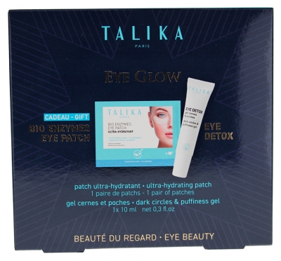 Talika Eye Detox Gel Cernes & Poches 10 ml + Talika Bio Enzymes Eye Patch Ultra-Hydratant 1 Paire Offerte