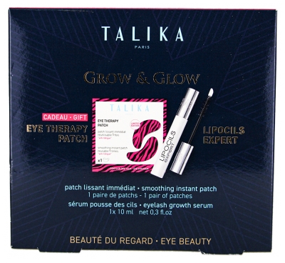Talika Lipocils Expert Sérum Pousse et Pigmentation des Cils 10 ml + Eye Therapy Patch 1 Paire Offerte