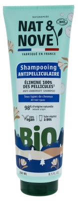 Nat&Nove Bio Champô Anticaspa Bio 250 ml