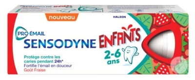 Sensodyne Pro-Emalj Tandkräm Barn 2-6 år 50 ml
