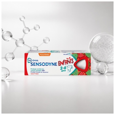 Sensodyne Pro-Emalje Børnetandpasta 2-6 år 50 ml