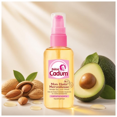 Cadum Bébé Cadum Min Ihmeöljy 100 ml