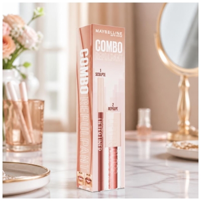 Set Combo Volumizant Maybelline New York Lifter Liner 1,2 g + Luciu 5,4 ml