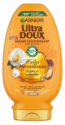 Garnier Bálsamo Nutritivo Ultra Suave Para Cabellos Secos y Apagados 360 ml