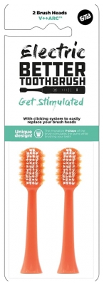 Better Toothbrush Electric V++ Arc 2 Têtes de Rechange