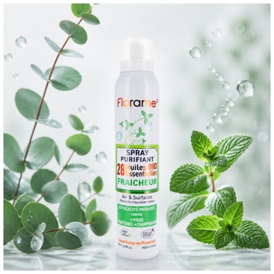 Florame Bio Friskhed Rensende Spray 180 ml