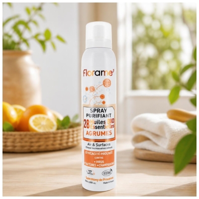 Florame Bio Zitrusfrüchte Reinigungsspray 180 ml
