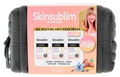 Nutreov Skinsublim Ernæringssæt 3 x 40 Kapsler