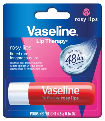 Vaseline Stick à Lèvres Rosy Lips 4,8 g
