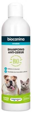 Biocanina Shampoing Anti-Odeur Chien et Chat Bio 240 ml