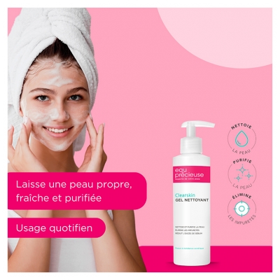 Eau Précieuse Clearskin Gel Nettoyant 200 ml
