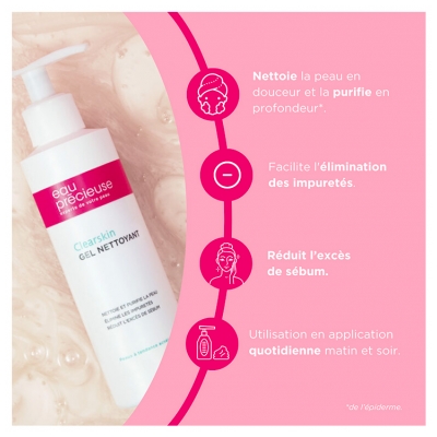 Eau Précieuse Clearskin Gel Nettoyant 200 ml