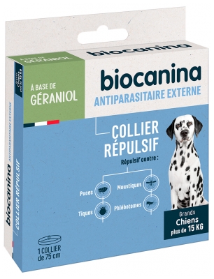 Biocanina Collar Repelente Para Perros de Más de 15 kg