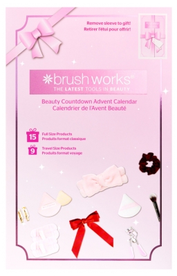 Brushworks Kosmetický adventní kalendář