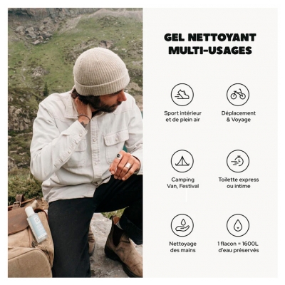 NOWA Cosmetics Gel Douche Sans Rinçage 100 ml