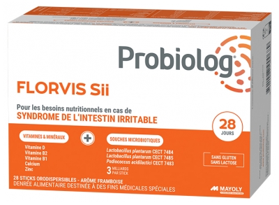 Mayoly Spindler Probiolog Syndrome de l'Intestin Irritable 28 Sticks Orodispersibles