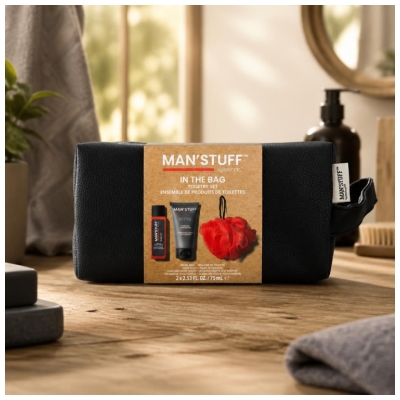 Technic Kit Facial y Corporal Para Hombre Man'Stuff In The Bag