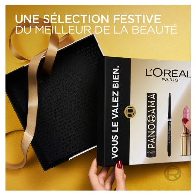 L'Oréal Paris Coffret Panorama 9,9 ml + Infaillible Grip 5 g + Color Riche Satin Rose Tendre 4,5 g