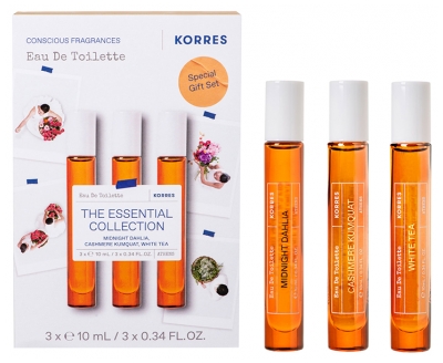 Korres Dárková sada The Essential Collection Toaletní voda Sada 3 X 10 ml