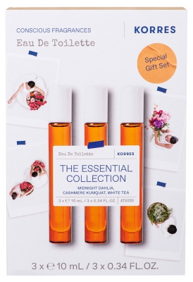 Set Korres The Essential Collection Apă de Toaletă Lot de 3 X 10 ml