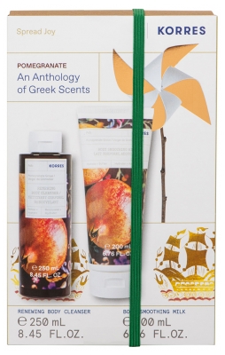 Korres Granatæble Frugthave Bodylotion 200 ml + Granatæble Frugthave Shower Gel 250 ml