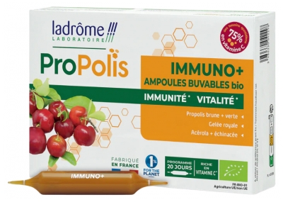 Ladrôme Propolis Immuno+ Bio 20 Ampoules