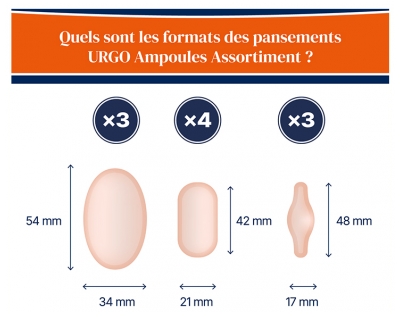 Urgo Ampoules Protect Talon Doigt Orteil 10 Pansements